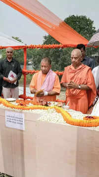 June 1, 2022 : Yogi Adityanath lays foundation stone