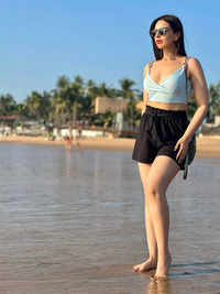 Prreit Kamal enjoys her time off in Goa