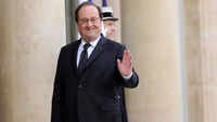 French President Francois Hollande at 2016 R-Day parade