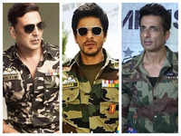 Shah Rukh Khan, Akshay Kumar, Sonu Sood: Bollywood actors who aspired to become <i class="tbold">army officers</i> in real life