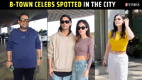 <i class="tbold">Prateik Babbar</i>, Priya Banerjee, Zareen Khan & more celebs spotted in the city