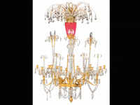 <i class="tbold">imperial</i> Neoclassical 18-Light Chandelier