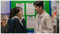 A near kiss for Jung Woo Sung and Shin Hyun been in the upcoming episode of  'Tell Me You Love Me' - Times of India