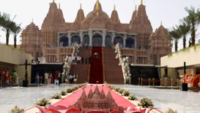 PM Modi joined 1,200 <i class="tbold">swaminarayan temple</i>s for Global Aarti