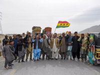 Baloch, Pashtoon and <i class="tbold">hazara</i> leaders stage protest