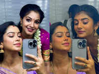 ​​Expressing gratitude for her co-artists from the set of Eeramana Rojave 2 ​