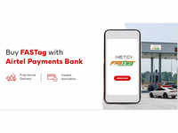 Airtel <i class="tbold">payments bank</i> Fastag