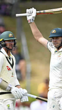Green, Hazlewood create record-<i class="tbold">break</i>ing 10th wicket partnership
