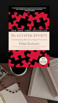 ​‘The <i class="tbold">lucifer</i> Effect’ by Philip G. Zimbardo