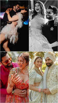 <i class="tbold">unseen picture</i>s of Rakul Preet Singh and Jackky Bhagnani's wedding festivities