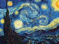 ​Starry Night by <i class="tbold">vincent van gogh</i>
