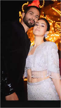 ​Shahid Kapoor and Mira <i class="tbold">rajput</i>
