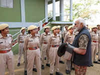 PM's interaction with 'Van Durga' women <i class="tbold">forest guards</i>