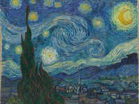 ​Sky - ‘Starry Night’ by <i class="tbold">vincent van gogh</i>