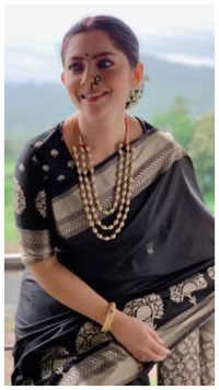 Best saree looks of Sobha Viswanath​