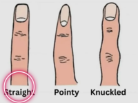 If you have a straight finger-tip