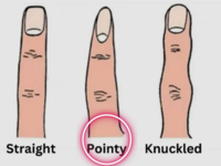 If you have a pointy finger-tip
