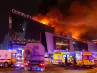 Attackers set venue <i class="tbold">ablaze</i>