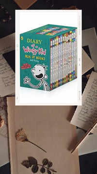 ​‘Diary of <i class="tbold">a wimpy kid</i>’ series by Jeff Kinney