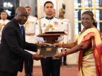 Droupadi Murmu receives Kenya high commissioner's credentials
