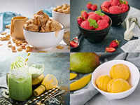 Delicious yet healthy ice creams that can be <i class="tbold">made at home</i>