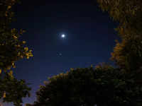 Conjunction of Moon and Venus (April 7)