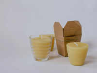 Beeswax <i class="tbold">candles</i>