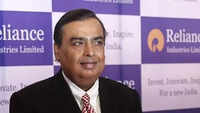 Mukesh Ambani, chairman of <i class="tbold">Reliance Industries</i>