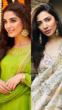 Mahira Khan's sari to Maya Ali's anarkali: Eid style inspiration from Pakistani actresses