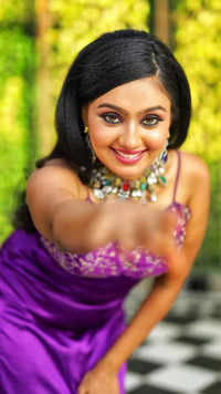 Tanvi Rao ups the glam quotient in purple satin dress