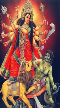 ​Worship <i class="tbold">nine</i> Forms Of Goddess Durga