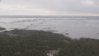 Ural river continues to rise rapidly