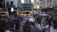 Violence erupted at <i class="tbold">sydney</i>'s Westfield Mall