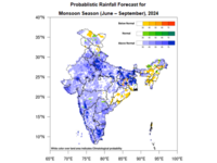 Variable rainfall distribution expected