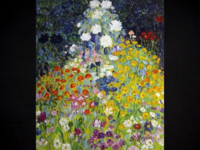​‘Flower Garden’ by <i class="tbold">gustav klimt</i>