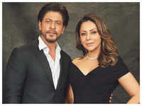 Shah Rukh <i class="tbold">khan</i> and Gauri <i class="tbold">khan</i>