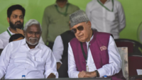 Farooq Abdullah slams BJP's alleged <i class="tbold">lord ram</i> ownership