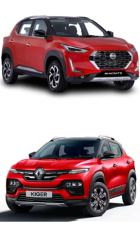 Nissan <i class="tbold">magnite</i> and Renault Kiger