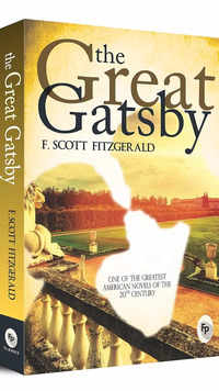 <i class="tbold">the great gatsby</i> by F. Scott Fitzgerald