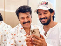 ​Mammootty and Dulquer Salmaan