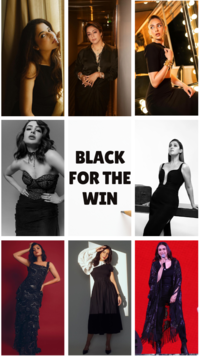 Actresses ooze major fashion goals in eternal black