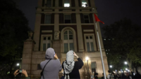 Pro-Palestinian marchers seize Hamilton <i class="tbold">hall</i> at Columbia University