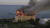 ​Russian missile targets 'Harry Potter castle' in Odesa