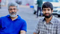 Adhik's <i class="tbold">unseen picture</i> with Ajith