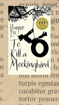 ​‘<i class="tbold">to kill a mockingbird</i>’ by Harper Lee