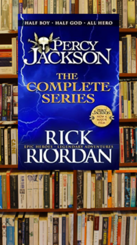 ​‘Percy Jackson’ <i class="tbold">series</i> by Rick Riordan