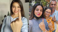​Celebs cast vote in the Lok Sabha elections 2024