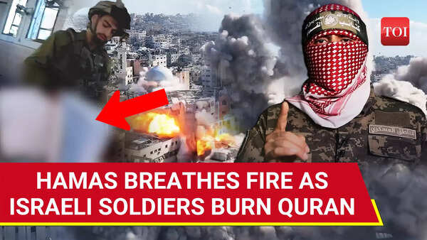 'Finish Killer Machine Israel': Hamas' Clarion Call As IDF Caught On Cam Burning Quran In Gaza