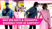 Aditi Rao Hydari and Sidharth's Surprise Airport Halt: Know The Reason