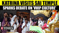 <i class="tbold">Katrina Kaif</i> Faces Backlash Over ‘VVIP Privilege’ At Shirdi Temple